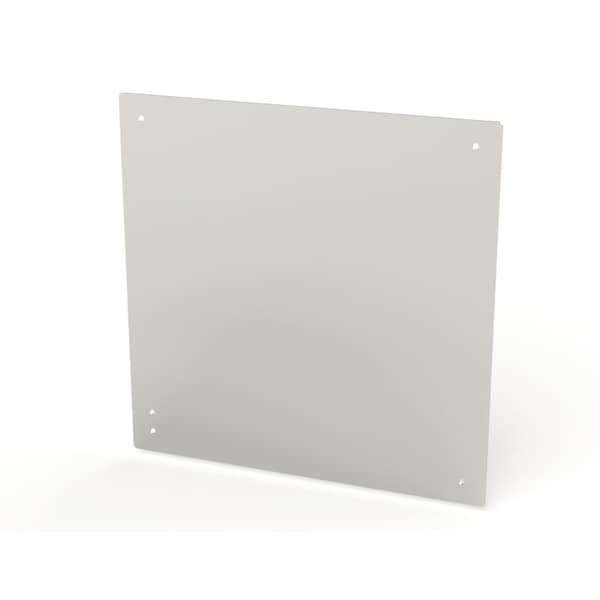 22 in H, 0.08 in D, 22 in W, Fiberglass